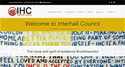 Desktop Screenshot of interhall.org